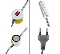 CHICIRIS La Luce LED Regolabile per Macchina da Cucire Fornisce un Ambiente di Lavoro più Luminoso e Spazioso, Adatta per Macchine Industriali e Domestiche, Rimane Fresca e Consente di Risparmiare
