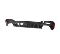 CHICIRIS Labbro Diffusore Paraurti Posteriore, Spoiler Aerodinamico per Serie 5 G30 G31 G38 M Sport 2017 2023 con Copertura del Gancio di Traino, Adatto per F90 M5 2018 2020 (Modello in fibra di