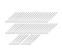 CHICIRIS Laboratorio di Inoculazione con Ansa Colture Batteriche La Microbiologia Utilizza Materiale in Nichelcromo per L'estrazione del DNA e La Biologia Molecolare Set da 50 pezzi.