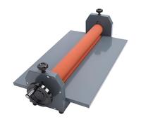 CHICIRIS Laminatrice Manuale a Freddo, Macchina Laminatrice con Telaio in Metallo Spessore da 25,6 Pollici con Rullo in Gomma Morbida per Laminazione Senza Rughe, Posizioni dei Rulli