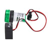 CHICIRIS Lampada Indicatore del Misuratore di Corrente a Lungo Termine e Verde 60~500 V AC AD101-22VAM per Ufficio (GREEN)