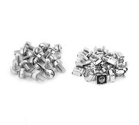 CHICIRIS Le Viti di Rete 20 Pc 20 Pc a Lunga Durata e il Kit di Gamma di Dadi a Gabbia, Facile Installazione, per Ferrovia, Stampo Meccanico e Limitatori Elettronici (M5*16 (20pcs))