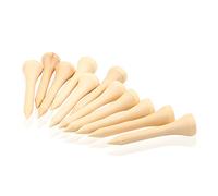 CHICIRIS Legno Regolabile: Tee Che Proteggono i Colpi del Driver per i Giovani Golfisti Legno Giallo 100 Trame STC più Lunghe (4,2 cm)