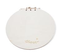 CHICIRIS Libro degli Ospiti per Baby Shower in Legno, Design Elegante, Perfetto per L'accesso e i Contributi degli Ospiti Alle Feste per Bambini e Alle Feste di Rivelazione del Genere, Diametro 21 cm.