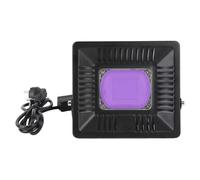 CHICIRIS Luce di Inondazione, Ultra Violetta Lega di Alluminio 50W 385 a 400nm IP65 Impermeabilizzazione Indoor Outdoor LED Luce di Inondazione per Party Club Bar (BLACK)