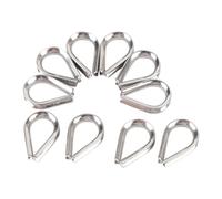 CHICIRIS M3 316 Filo in Acciaio Inossidabile Fallo Imponi di Cavo di Grado Marino 10 Confezioni Pesanti per il Rimorchio di Rigging Orteggio con 316 Costruzione in Acciaio Inossidabile