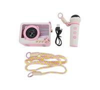 CHICIRIS Macchina per Karaoke, Macchina KTV Portatile con Design Compatto, Batteria a Lunga Durata, Suono Ricco per Feste in Casa e Canti all'aperto (singolo microfono)