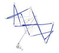 CHICIRIS Macchina Porta Avvolgitore per Corde per Maglieria a Forma di Ombrello con Design Fisso per Tavolo da Scrivania, Avvolgitore per Corde All'uncinetto di Alta qualità per più Colori per gli