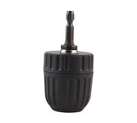 CHICIRIS Mandrino Autoserrante 3/8-24UNF con Codolo Esagonale per Trapano Peacemaker Gamma di Mandrino 0,8-10 Mm con Asta di Prolunga Esagonale 1/4" Costruzione Durevole in Metallo e