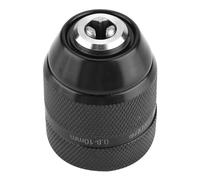CHICIRIS Mandrino Portapunta 0,8-10MM Interamente in Metallo Serrato a Mano, Buona tenacità e Resistenza Strutturale, per Trapani a Percussione Superiori a 1050 W, con Trattamento