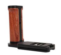 CHICIRIS Manico della Fotocamera in Legno Universale L Staffa, Design ARCA, Impugnatura Comoda, per Telecamere Mirrorless DSLR, Monitor, per gli Amanti della Fotografia