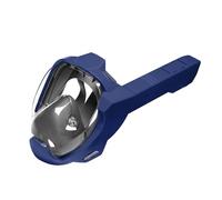 CHICIRIS Maschera da Snorkeling Integrale, Maschera da Snorkeling Integrale in Silicone PC con di Respirazione a Secco, Vista Panoramica a 180 Gradi Antiappannamento Antiperdita, Attrezzatura da per