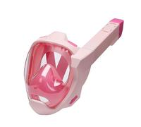 CHICIRIS Maschera da Snorkeling Integrale, Maschera da Snorkeling Integrale in Silicone PC con di Respirazione a Secco, Vista Panoramica a 180 Gradi Antiappannamento Antiperdita, Attrezzatura da per