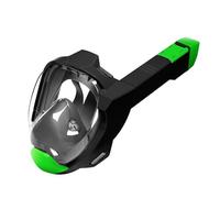 CHICIRIS Maschera da Snorkeling Integrale, Maschera da Snorkeling Integrale in Silicone PC con di Respirazione a Secco, Vista Panoramica a 180 Gradi Antiappannamento Antiperdita, Attrezzatura da per