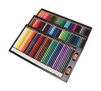 CHICIRIS Matite Colorate, 120 Colori, Esagonali Numerate | Cancelleria scolastica, guscio in legno di sequoia naturale, anima da 3 mm, lunghezza 17,5 cm, sfumature numerate, due
