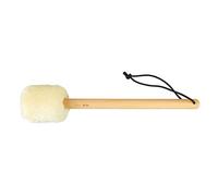 CHICIRIS Mazzuola per Batteria in Legno di Faggio con Testa in Feltro Morbido, Bacchetta Professionale per Grancassa, Strumento a Percussione per Musicisti e Batteristi, Design Leggero (Beige SP 01