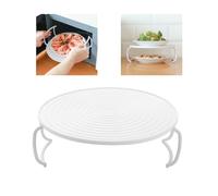 CHICIRIS Microwave Heating Rack, Durable Layered Holder, Space Saving | Costruzione in ABS di alta qualità, utilizzo versatile della cottura a vapore, pratico organizer da