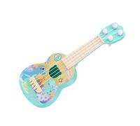 CHICIRIS Mini Chitarra Ukulele Giocattolo per Bambini Strumento Musicale Educativo Dal Design Carino in Plastica 10,2 X 3,7 Pollici (Modello di dinosauro)