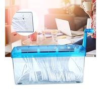 CHICIRIS MINI DESKTOP MANUALE A4 Shredder Hand Shreed Paper Efficiente per Proteggere le Forniture per Uffici con una Base Non Slitta