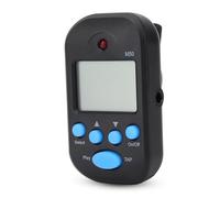 CHICIRIS Mini Digital Beat Tap M50 TEMPO METROOM CLAMP/HALTER MUSIC STRUMENTS PER LIEVER MUSICA (BLACK)