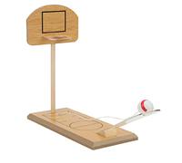 CHICIRIS Mini Gioco di Basket da Tavolo, Gioco di Basket da Tavolo in Legno per Bambini con Palla da Bowling, Migliora la Coordinazione Occhio-Mano, Adatto a Partire dai 3 Anni