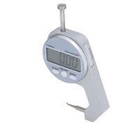 CHICIRIS Mini Misuratore di Spessore Digitale con Punta Curva Piccola per Misurazioni Accurate, Spegnimento Automatico, Ampio Schermo LCD per Pellicole di Carta e Pelle, Misuratore di Spessore con