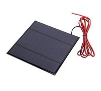CHICIRIS Mini Pannello Solare da 4,5 W Ad Alta Efficienza Antivento Antivento per la Ricerca di Caricatori Mobili Solari 165 X 165