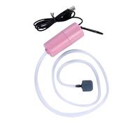 CHICIRIS Mini Pompa di Ossigeno USB per Un'ossigenazione Efficiente Aeratore Portatile per Acquario Materiale ABS Ideale per Uso Domestico Ed Esterno (PINK)
