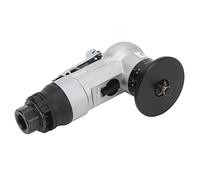 CHICIRIS Mini Smussatrice Pneumatica, Utensile Portatile per Smussatura Ad da 45 Gradi con Ingresso Aria da 1/4 di Pollice per Rifilatura e Sbavatura di Metalli, 30000 Giri/min (Stile americano)