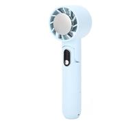 CHICIRIS Mini Ventola Ricaricabile Ventola di Raffreddamento Portatile Tecnologia TEC per Viaggi Estivi e Uso Esterno Effetto di Raffreddamento a 50 °F (BLUE)