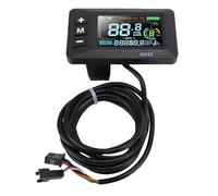 CHICIRIS Misuratore di Display LCD in Bici Elettrica, Pannello di Controllo a Colori GD02 con funzionalità Intelligenti per Manubri da 22,2 Mm Scooter Elettrici