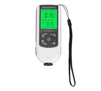 CHICIRIS Misuratore di Spessore del Rivestimento Digitale, Struttura in ABS Ad Alta Precisione, Misuratore di Spessore della Vernice Portatile per Uso Industriale in Laboratorio di (WHITE)