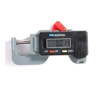 CHICIRIS Misuratore di Spessore Digitale, Micrometro Elettronico per la Misurazione di Gioielli e Metalli, 0-0,5 Pollici con Spegnimento Automatico e Ampio Display