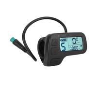 CHICIRIS Misuratore Display LCD per Bici Elettrica, Pannello di Controllo Scooter 24V 36V 48V con Connettore Impermeabile a 5 Pin, per Controller KT Compatibile con Protocollo NO1