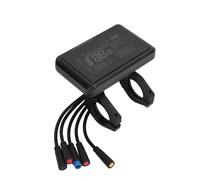 CHICIRIS Misuratore per Bicicletta Elettrica Robusto Impermeabile Informazioni Dettagliate per L'aggiornamento della Bici Elettrica, Materiale ABS, Ideale per i Ciclisti