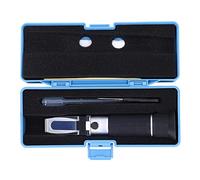 CHICIRIS Misuratore Rifrattometro a Doppia Scala 0-32% e 1.000-1.130 SG con Compensazione Automatica della Temperatura per la Produzione di Zucchero, Bevande, Farmaceutica, Agricola