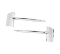 CHICIRIS Modanature della Griglia Inferiore del Paraurti Anteriore da 2 Pezzi, Finiture in ABS Cromato, Adatte per X5 F15 40e, Migliora Lo Stile e Protegge l'area dei Fendinebbia