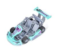 CHICIRIS Modello di Auto in Lega in Scala 1:32, Auto da Corsa Pull Back | Costruzione in Metallo Pressofuso, Design Realistico di Go Kart da Corsa, Bordi Lisci e Sicuri per il Gioco dei Bambini,