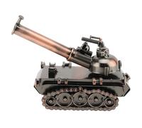 CHICIRIS Modello di Carro Armato Arte Artigianale Arte retrò per la Scultura Decorazione della Scrivania con Elevato Design di Simulazione per il per L'ufficio per la Casa
