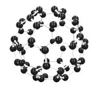 CHICIRIS Modello di Struttura Molecolare C60 Kit di Chimica Educativa per L'insegnamento delle Scuole Medie e Superiori con Atomi di Plastica Durevoli e per la Dimostrazione della Struttura
