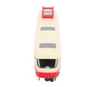 CHICIRIS Modello di Treno in Lega con Porte Apribili, Squisita Fattura per l'esperienza di Gioco dei Bambini, Innovazione Costruttiva Durevole, Incoraggia la creatività (rosso)