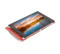 CHICIRIS Modulo Schermo LCD TFT da 3,5 Pollici, Risoluzione HD | Supporta la funzione touch, slot per scheda di memoria, basso consumo energetico, compatibile con 3,3 V a 5 V