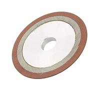 CHICIRIS Mola Diamantata da 80 Mm, Disco Smerigliatore Rotondo in Resina per Metallo Duro in Acciaio Al Carburo, con Bordo Liscio Ad Alta Efficienza per Lama per in Lega di Acciaio Al