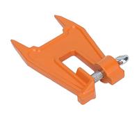 CHICIRIS Morsa per Limatura a Catena, Forcella Compatta e Leggera in Ferro con Robusta Forcella Appuntita per Supporto Piastra Guida a Catena