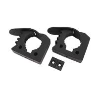 CHICIRIS Morsetto in Gomma da 2 Pezzi con Impugnatura a Morsetto a Sgancio Rapido per Strumenti di Diametro da 1 a 1,5 Pollici Utilizzati su Veicoli Fuoristrada UTV ATV Camion Barca Treno