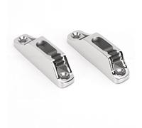 CHICIRIS Morsetto per Cime da Barca 2PCS in Acciaio Inox 316, Piede di