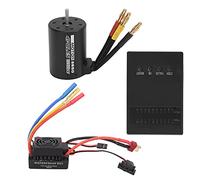 CHICIRIS Motore Senza Spazzole, ESC 3650 3600KV 60A per 1/10 | Costruzione in Lega di Alluminio e Rame, Uscita da 900 W per Veicolo Telecomandato 1/8 1/10, Protezione da Surriscaldamento
