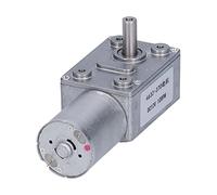 CHICIRIS Motoriduttore Autobloccante in Metallo CC 12 V 10 Giri/min per Scatola Ingranaggi Apri Finestra Apri Porta Mini Verricello Alluminio Ottone