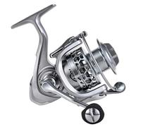 CHICIRIS Mulinello da Spinning con Frizione Anteriore, Mulinello da Pesca in Alluminio, 10+1 Cuscinetti, Rapporto di Trasmissione 5,5:1, Ideale per la Pesca in Acqua Dolce e Salata (SK3000)