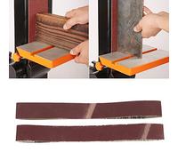 CHICIRIS Nastro Abrasivo per Lucidatura a Nastro Abrasivo in Ossido di Alluminio per la Lavorazione del Ferro, Set di 10 Pezzi 533 * 30 per L'industria della Lavorazione del Legno e della